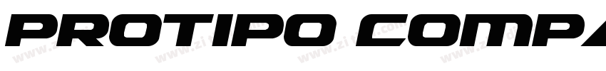 Protipo Compact W05字体转换